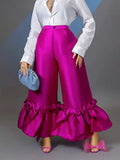 AM220521 High Waist Flare Pants HZ0107