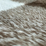 New Fashion Plush Long-Sleeved Rib Hooded Loose Coat