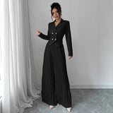 2025 New Fashion Casual Suit Suit Women's Two-Piece Set HZ0107