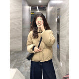 French Collar Cotton Coat Women's Autumn And Winter 2025 New High-End Feel Super-Good-Looking Cotton Jacket