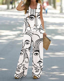 2025 New Casual Fashion Round-Neck Vest Suit Women's Clothing HZ0107