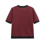 ZARZ Homemade New Women's Classic Buffet Short-Sleeved Knitted Coat 1822106 HZ0107