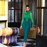 Women's Spring And Summer High-Waisted Leisure Trousers Slim Slimming Suit Trousers Ladies Trousers Autumn Professional Pants HZ0107