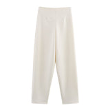 ZARZ Homemade New Women's Double-Sided Waistcoat Double-Sided Cloth Trousers 3641305 HZ0107