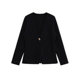 ZARZ Homemade New Women's Oceaned Smozy Casual Simple Knitted Coat 4192005 HZ0107