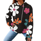 2025Wish New Hooded Jacket Digital Print Casual Women's Hoodie