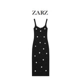ZARZ Homemade New Women's Fashion Fashion Fashion Fashionable Fashion Hanging Neck Blouse HZ0107