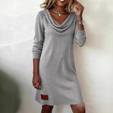 Wish Explosion Autumn And Winter New Fashion Casual Women's Lattice Collar A Row Of Buckle Coat