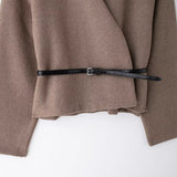 ZARZ Homemade New Women's Classic Fashion With Belt Soft Coat 1255837 HZ0107