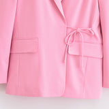 ZARZ Homemade New Women's Clothing With Easy-Rette Clip Long Sleeve Suit Coat 5247739 HZ0107