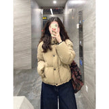 French Collar Cotton Coat Women's Autumn And Winter 2025 New High-End Feel Super-Good-Looking Cotton Jacket
