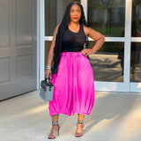 Women's Clothing Street Fashion Casual Jeans Tight Waist Straight Legs Seven-Point Pants HZ0107