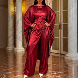 AM220928 Designer's Stitched Nail Bead Jumpsuits Skinny Banquet Dresses For Women HZ0107