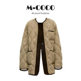 French Daily Commute Relaxation Green Knitted Jersey Folded Vest Coat Wide Leg Trousers Set