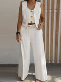 2025 New Fashion Casual Vest Suit Women's Clothing HZ0107