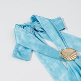 ZARZ Homemade New Women's Fashion Fashion Fashion Fashionable Fashion Hanging Neck Blouse HZ0107