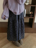 Autumn With A Set Of 2025 Purple Gentle Temperament Sweater Knitted Jersey Half Dress Two-Piece Skirt