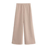 ZARZ Homemade New Women's Dress Three-Color Jewison-Selecting Soft Blouse Wide Leg Trousers 3644628 HZ0107