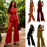 2025 Knitted Round Women's Summer Thin Short Design Sense Of The New Pure Desire HZ0107