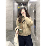 French Collar Cotton Coat Women's Autumn And Winter 2025 New High-End Feel Super-Good-Looking Cotton Jacket