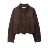 ZARZ Homemade New Women's Clothing Coat With Velvet Texture Effect Coat HZ0107