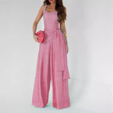 2025Wish New Fashion Casual Strap Pants Women's Pants HZ0107