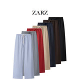 ZARZ Homemade New Women's Oceaned Chimpy Casual Pantyhose And Blended Casual Pants HZ0107