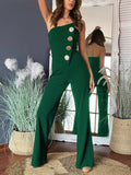 2025 Creative Summer Fresh Fresh Fresh Sweet Women's Spandex Jumpsuit Lady's Jumpsuit HZ0107