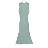 ZARZ Homemade New Women's Classic V-Neck Sleeveless Long Sleeve Dress 8779175 HZ0107