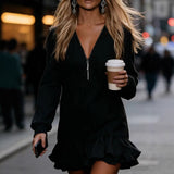 2025 New Fashion Casual Dress Women's Clothing HZ0107