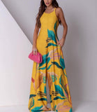 2025 New Fashion Print Slings With Women's Clothing HZ0107