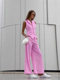 2025 Fashion Casual Vest Trousers Suit Women's Clothing HZ0107