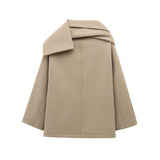 ZARZ Homemade New Women's Dresses With Scarf Round-Neck Long-Sleeved Coat 2095141 HZ0107