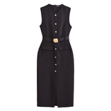 ZARZ Homemade New Women's Classic´ø Chopless Sleeveless Dress 3597054 HZ0107