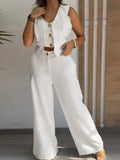 2025 New Fashion Casual Vest Suit Women's Clothing HZ0107