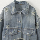 ZARZ Homemade New Women's Classic Stylish Denim Short Jacket Coat 8197295 HZ0107