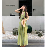 Summer New Thin Sun Protection Jacket Seaside Holiday Sling Skirt Suit Women With Shawl Hoodie