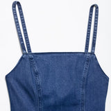 ZARZ Homemade New Women's Classic Denim Fan Dress 8197/082/401 HZ0107