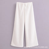 ZARZ Homemade New Women's Dress Three-Color Jewison-Selecting Soft Blouse Wide Leg Trousers 3644628 HZ0107