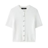 ZARZ Homemade New Women's Classic Bow Buckle Knitted Coat 9598/201 HZ0107