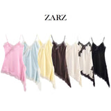 ZARZ Homemade New Women's Clothing Series Lace Asymmetric Dress 5919200 HZ0107