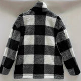 Exploding Women's Plush Coat With Long-Sleeved Winter Fashion Casual Coat Size