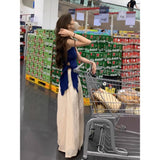 Summer Dress With A Complete Set Of Fashion Net Red Fried Street Small Man Salt System Wearing A Vest Top Broad Leg Pants Two Sets