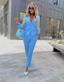 2025 New Fashion Casual Suit Women's Clothing HZ0107