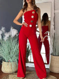 2025 Creative Summer Fresh Fresh Fresh Sweet Women's Spandex Jumpsuit Lady's Jumpsuit HZ0107