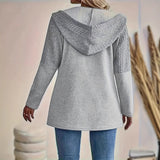 2025Wish Autumn And Winter Fashion New Splicing Large-Size Casual Loose Coat Women's Clothing