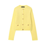 ZARZ Homemade New Women's Ocean Gold Buckle Knitted Coat 6427/144 HZ0107