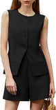 2025 New Fashion Temperament Vest Suit Women's Clothing HZ0107
