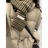 French Collar Cotton Coat Women's Autumn And Winter 2025 New High-End Feel Super-Good-Looking Cotton Jacket