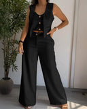 2025 New Fashion Casual Vest Suit Women's Clothing HZ0107